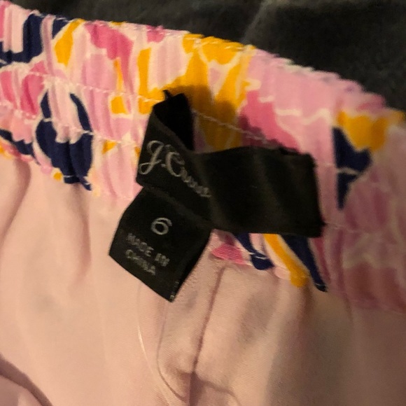 J.Crew pull-on silk pant in paisley swirl 6 - Picture 5 of 8